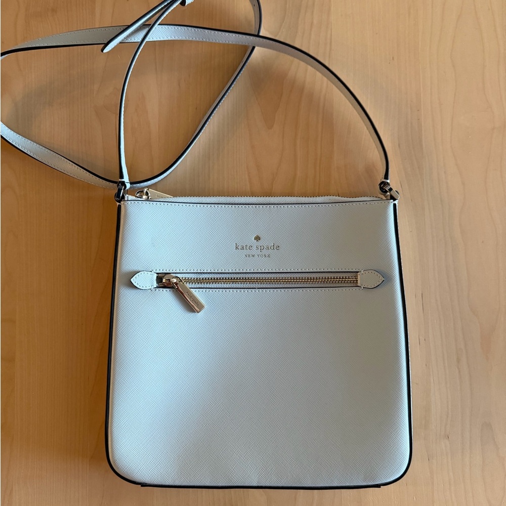 Kate Spade Light Grey Crossbody Bag